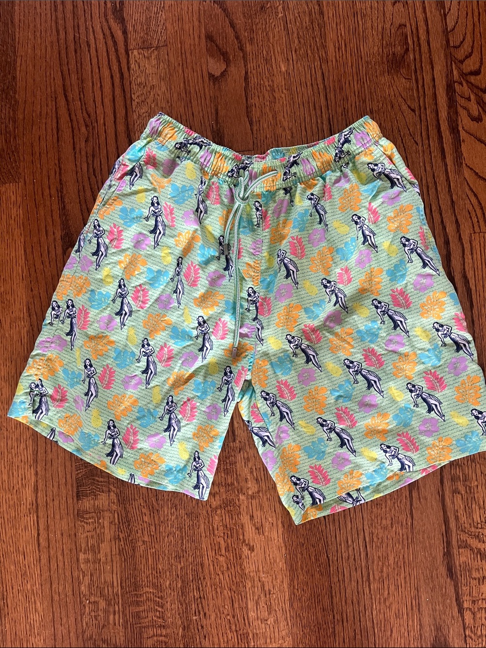 Peter Millar Men’s Tropical Print Swim Shorts size Small